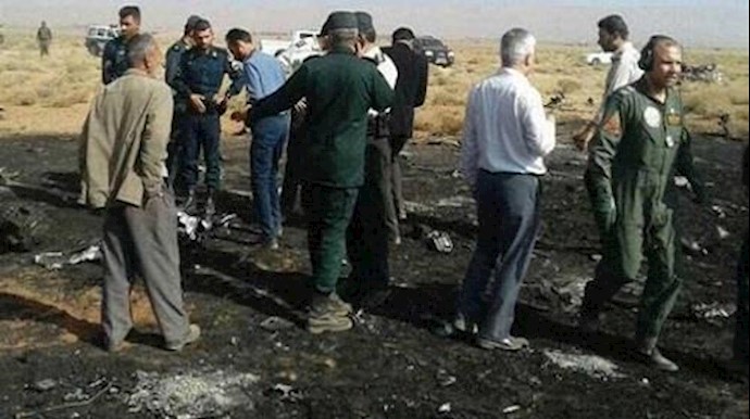 سقوط طائرة لقوات الحرس الإيراني ومقتل طاقمها