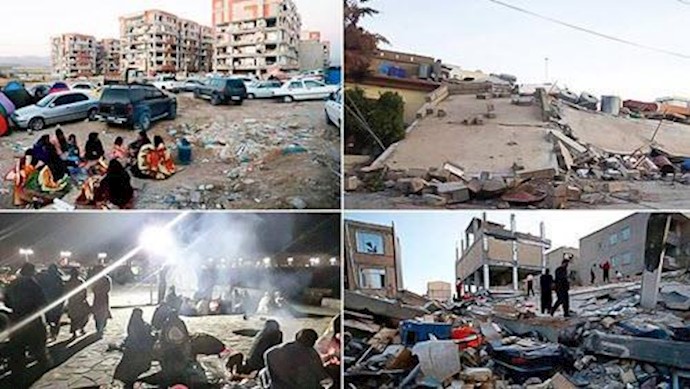 معاناة المواطنين المنکوبين بالزلزال بعد مضي 4 أيام+فيديو
