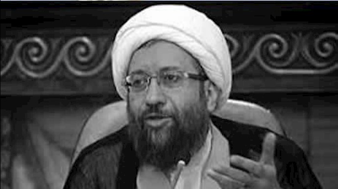 الملا لاريجاني يؤکد بکل وقاحة: لا علاج للکوارث الطبيعية