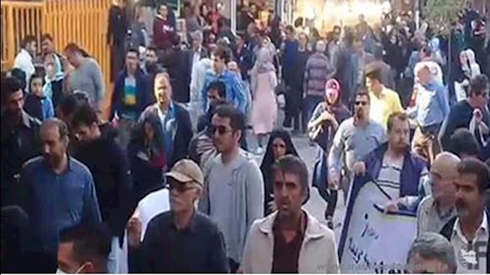 مشاعرالغضب لدی المواطنين ممن نهبت أموالهم ضد الولي الفقيه في إيران