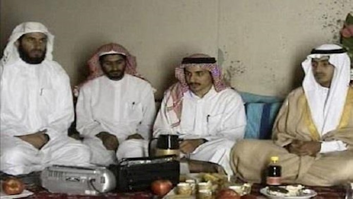 صور نادرة لنجل بن لادن خلال حفل زفافه في إيران+فيديو