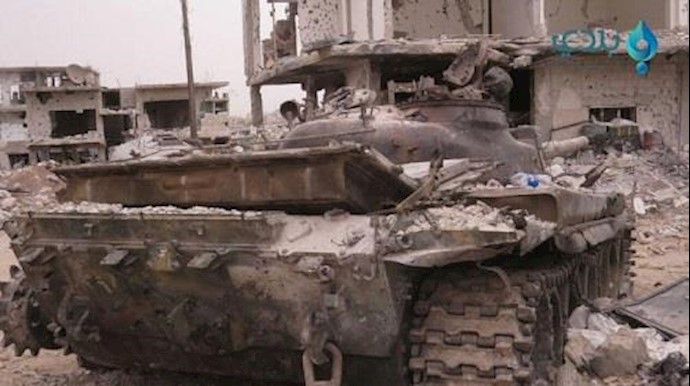 "الفرقة الرابعة" تتکبد خسائر فادحة في "بيت جن" بدمشق