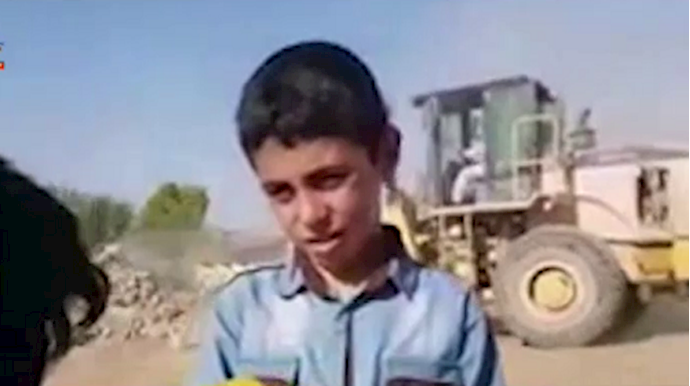 حتی أطفال يعرفون النظام الإيراني!+فيديو