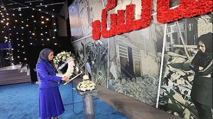 مراسيم للمقاومة الإيرانية تضامنا مع ضحايا الزلزال في غربي البلاد