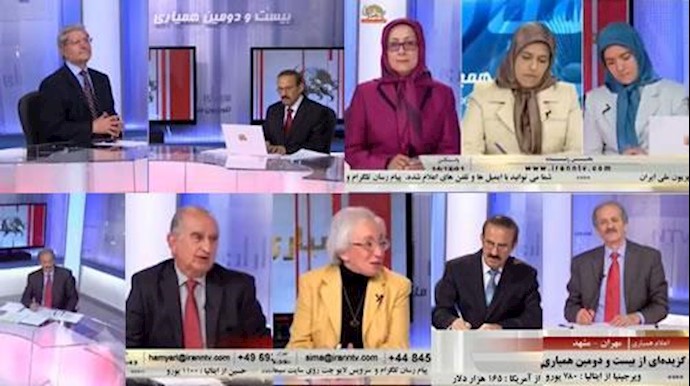 مساعدة مهداة من قناة الحرية للمعارضة الإيرانية «سيماي آزادي» إلی المواطنين المصابين في المناطق المنکوبة بالزلزال