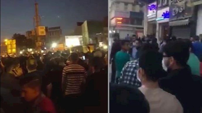 تظاهرة أهالي مدينة الأهواز بشعار الموت للدکتاتور+ فيديو