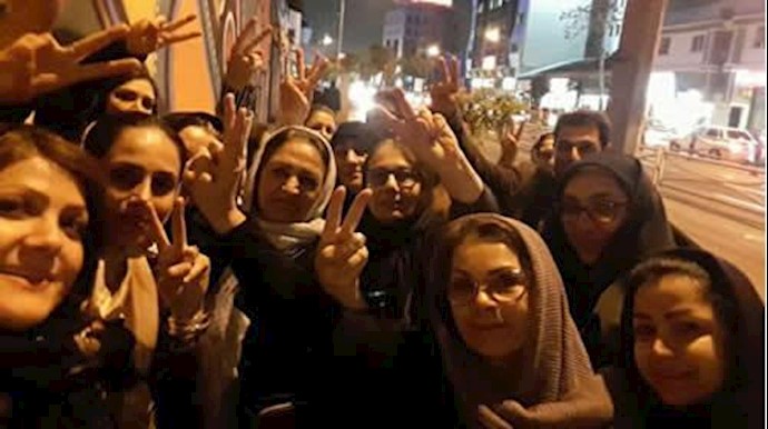 إيران : تجمع ا حتجاجي لمواطنات منهوبة أموالهن في مدن رشت وطهران ومشهد