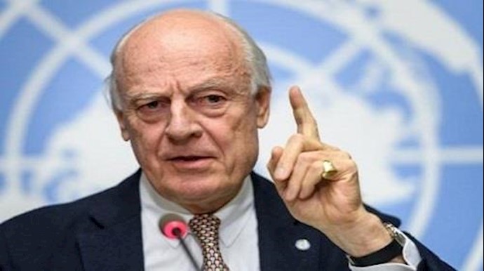 دي ميستورا يعلن تمديد مفاوضات السلام السورية حتی منتصف الشهر المقبل