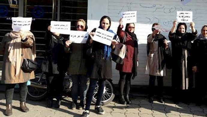 تجمعات احتجاجية في طهران والأهواز وکرمانشاه وجيلان ومازندران