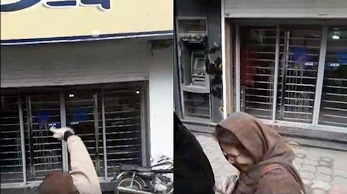 تجمع احتجاجي لمواطنين منهوبة أموالهم من قبل مؤسسة «کاسبين» بمدينة رشت+فيديو
