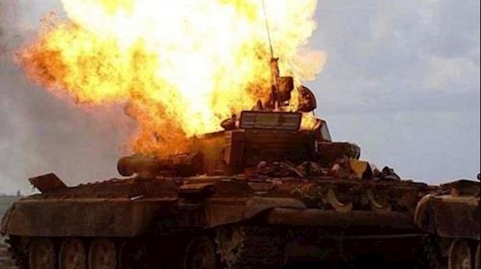 خسائر النظام السوري في ريف حماة بينها 30 دبابة