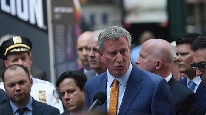 عمدة نيويورک: هجوم مانهاتن محاولة إرهابية لم تحقق أهدافها