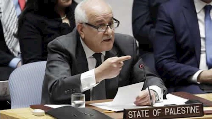 مندوب فلسطين في الامم المتحدة: وضع القدس لا يمکن أن يُغيّر من طرف واحد