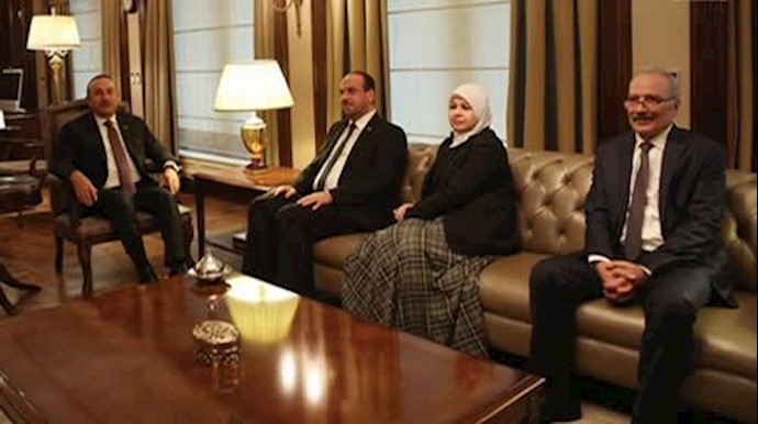 نصر الحريري يلتقي جاويش أوغلو