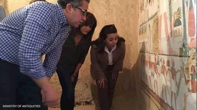 مصر تکتشف مقبرتين ومومياء في الأقصر