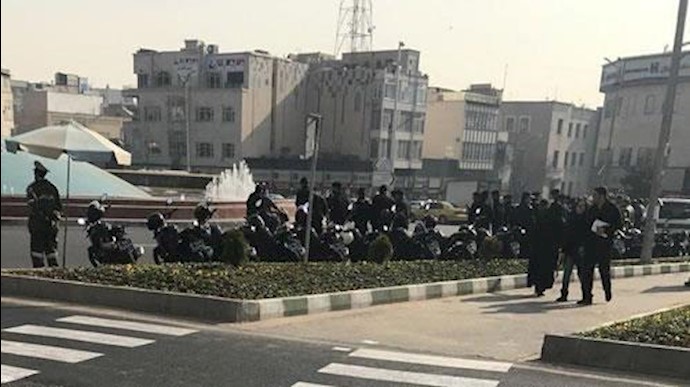 إنتفاضة طهران رغم زج قطعان الحرس وعناصر الأمن الداخلي + فيديو