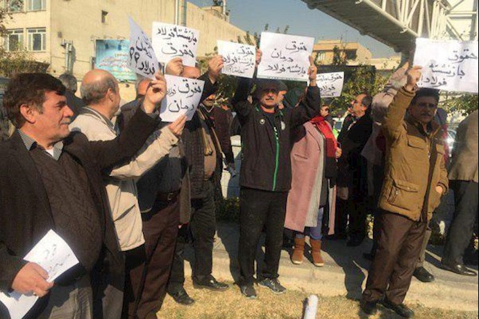 إيران.. تجمعات احتجاجية في طهران وکرمان ولنجان+ فيديو