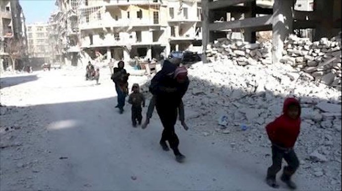 صور أقمار تکشف تعمد استهداف المستشفيات بحلب