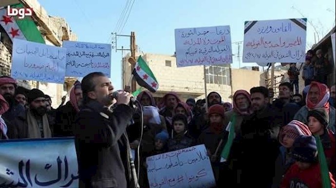 تضامناً مع درعا.. خروج مظاهرات في الغوطة الشرقية وإدلب