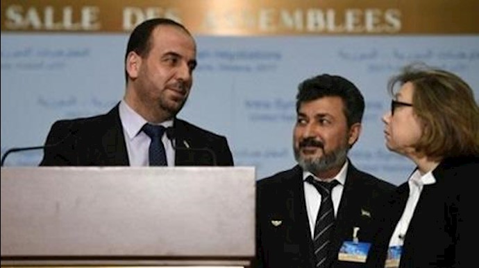 المعارضة السورية تؤکد من جنيف ان لا دور للاسد بعد تشکيل هيئة الحکم الانتقالي