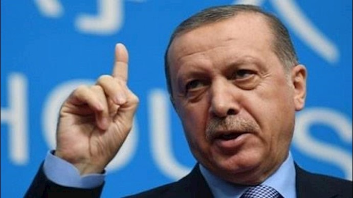 اردوغان يدعو الی اقامة منطقة آمنة ومنطقة حظر