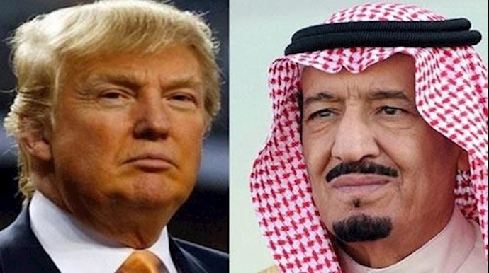 النظام الإيراني مصدوم من تقارب ترامب مع الملک سلمان