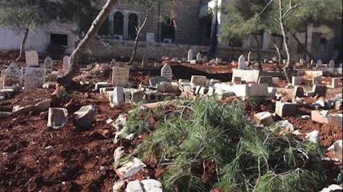 ميليشيات تابعة للنظام الإيراني تنبش مقابر أحياء حلب الشرقية