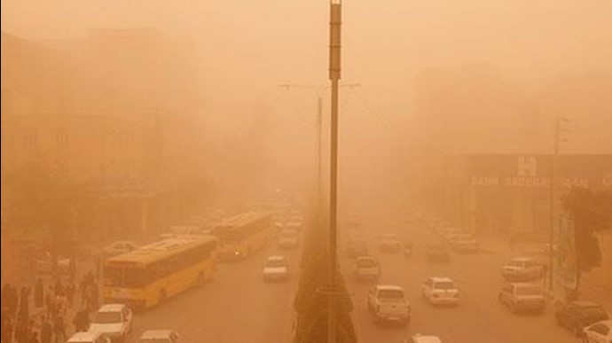 إيران .. تلوث الهواء مدينة إيلام في حالة التحذير