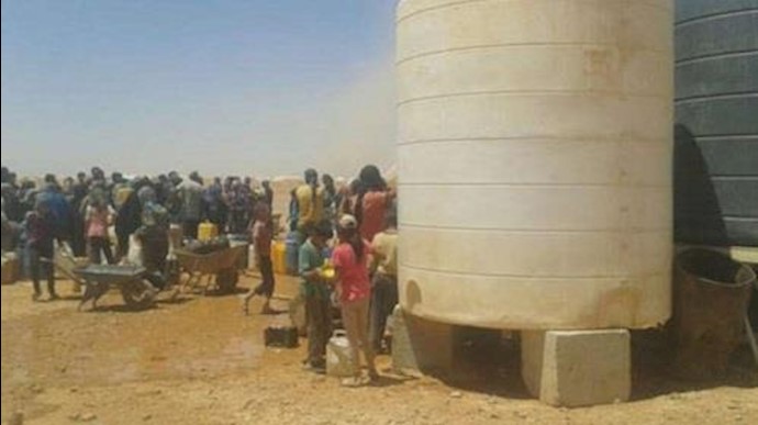 وفاة طفلة في مخيم الرکبان إثر انعدام الخدمات الطبية