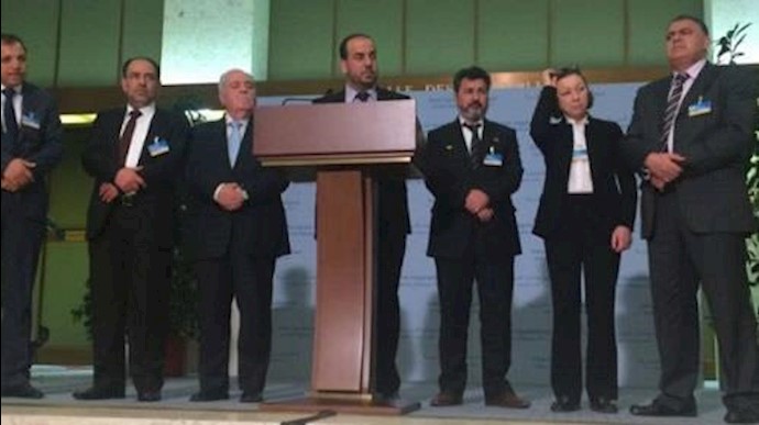 نصر الحريري: سمعنا من دي ميستورا أفکاراً أکثر جدية بشأن الانتقال السياسي