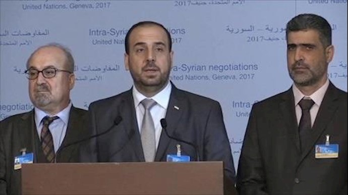 المعارضة السورية تصف لقاءها مع دي ميستورا بالإيجابي