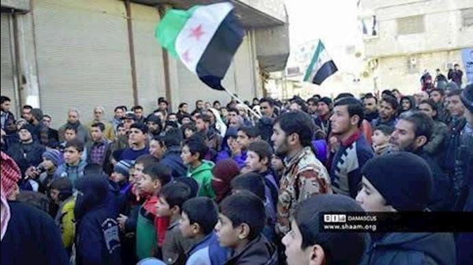 مظاهرات في سوريا تطالب بالتمسک بثوابت الثورة