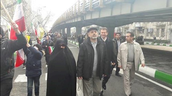 ايران..رکود مهزلة المسيرات الحکومية ليوم 10 من فبراير