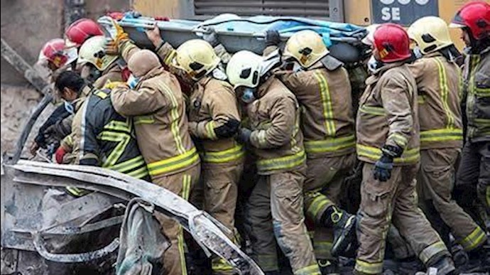 إيران..العثور علی جثة أخری من ضحايا مبنی بلاسکو