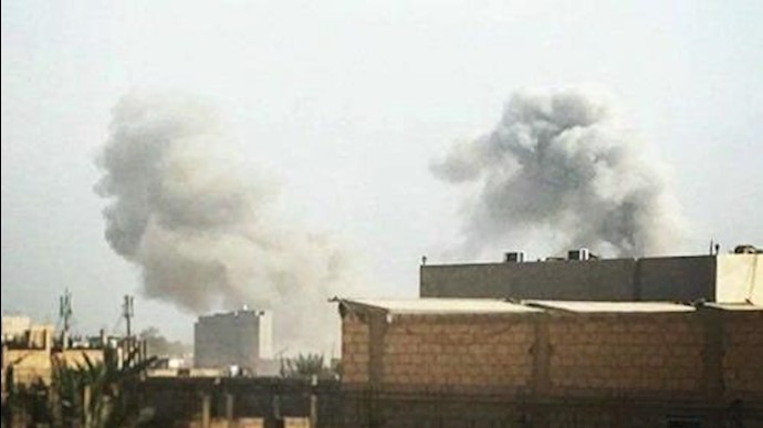 23 قتيلا في قصف روسي علی مدينة الميادين شرقي دير الزور