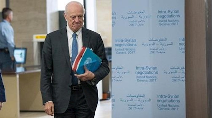 دي ميستورا يدعو الدول الضامنة لتثبيت الهدنة بسوريا
