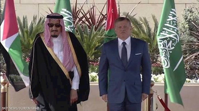 العاهل الأردني يستقبل العاهل السعودي