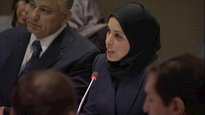 مندوبة قطر: الجهود متواصلة لمحاکمة مرتکبي الجرائم بسوريا