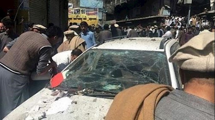 22 قتيلا في تفجير باحد اسواق باکستان