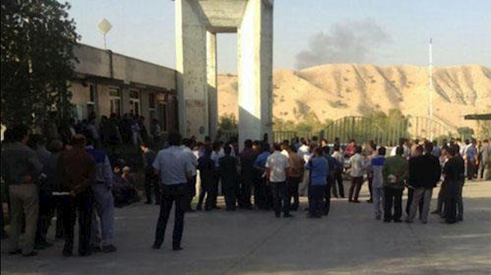 ايران.. تجمع احتجاجي لعشائر مغان وشباب کرمانشاه