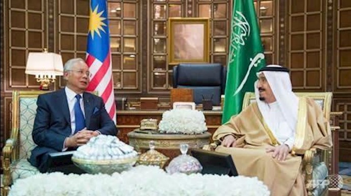 تألم النظام الايراني من البيان المشترک الصادر عن العربية السعودية وماليزيا ضد تدخلات النظام