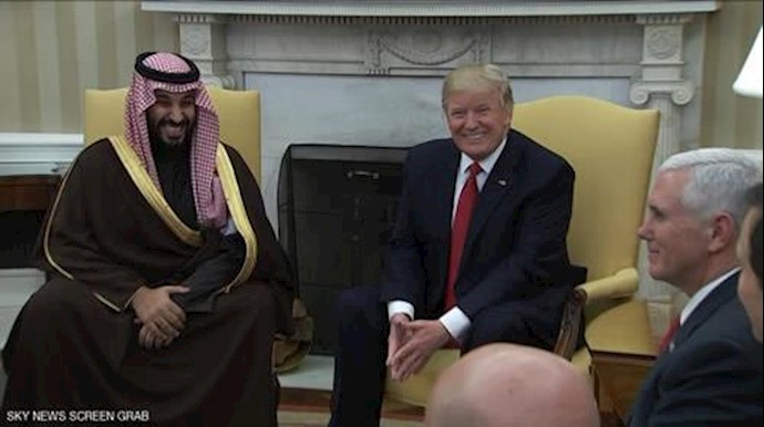 ترامب يلتقي ولي ولي العهد السعودي