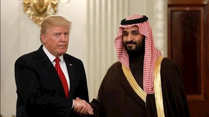 السعودية وأميرکا تتفقان علی خطر النظام الإيراني بالمنطقة