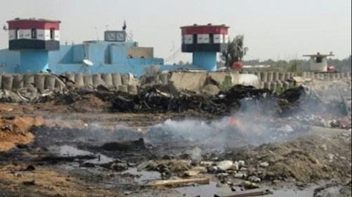 14 قتيلا بتفجير شاحنة کبيرة استهدفت حاجزا رئيسيا جنوب بغداد مساء الاربعاء