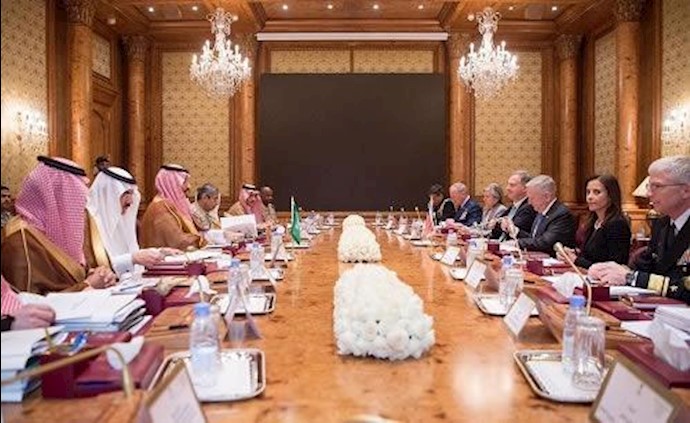 محمد بن سلمان يبحث مع ماتيس محاربة التطرف وسلوک النظام الايراني