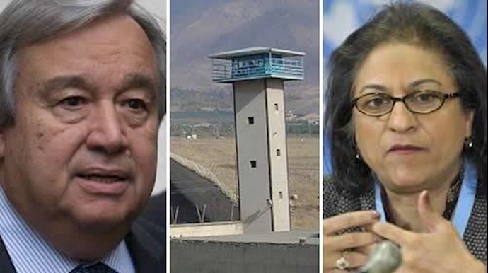 ايران.. سجناء سياسيون يطالبون الأمين العام للأمم المتحدة باتخاذ موقف جدي حيال النظام