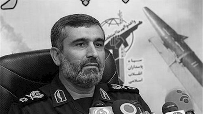 قائد القوة الجوفضائية في قوات الحرس يتحدی روحاني: أن يقال ان الاتفاق النووي قد أزال شبح الحرب من الشعب هذا کذب