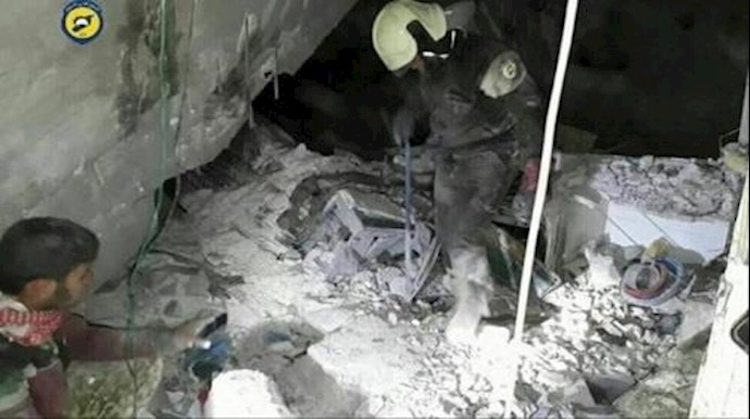 قتلی مدنيون بغارات جوية علی حلب وإدلب