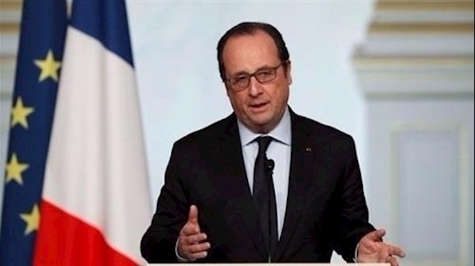 هولاند يوصف سوريا بلد شهيد