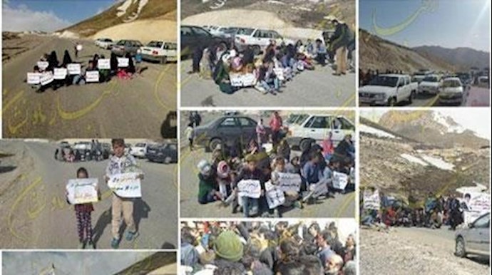 ايران.. تجمع احتجاجي لعمال عاطلين عن العمل في منجم الرصاص في زنجان